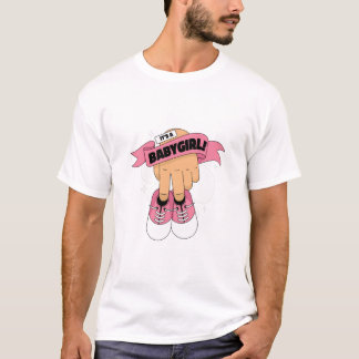 Baby shower it's a girl,  T-Shirt