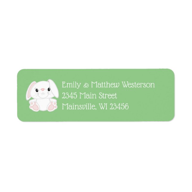 Baby shower lapin lapin (Devant)