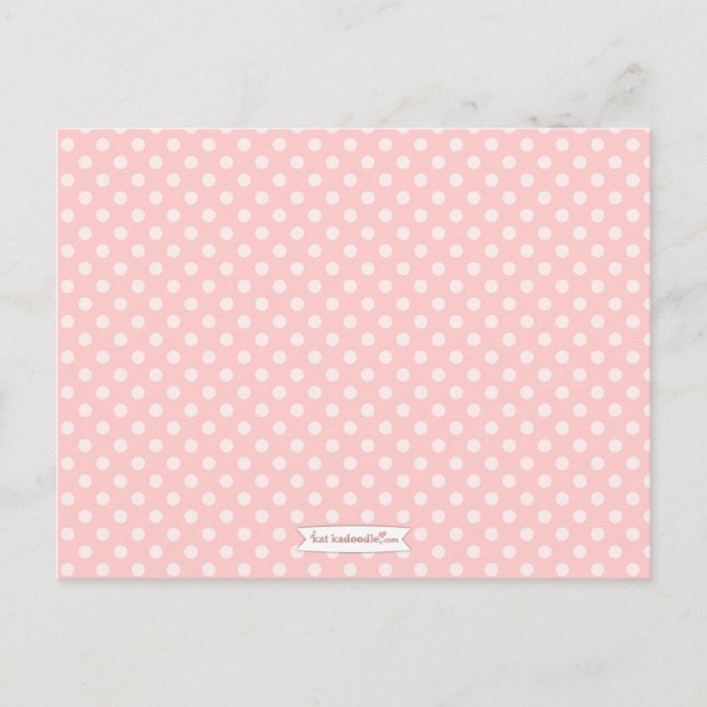 Baby shower Maman Conseil Carte Chouette rose Slee (Devant)