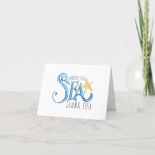 Baby shower Merci Cartes Mer