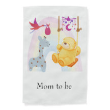 Baby shower mom to be personalized sign 