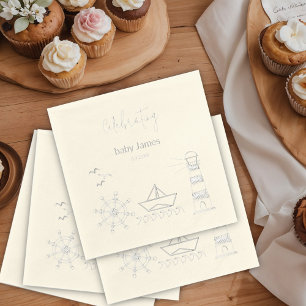 Baby shower nautique