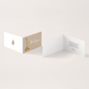 Baby shower Neutre Pampas Grass Giraffe