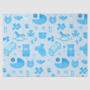 Baby Shower Newborn Boy Giftwrap Tissue Paper