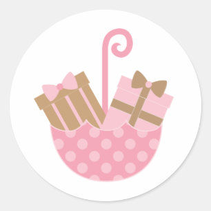 Baby Shower or Bridal Shower Stickers