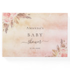 Baby Shower pampas grass rose gold