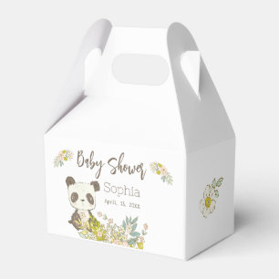 Baby Shower Panda Favor Box