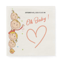 Baby shower Paper Napkins