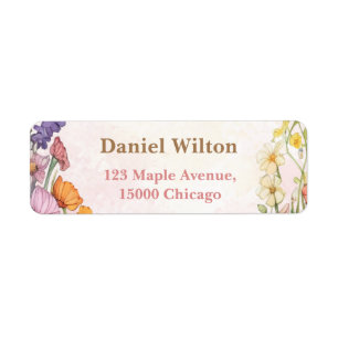 Baby shower papillon rose Jardin floral