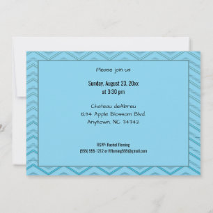 Baby Shower Personalized for Baby Boy Invitation
