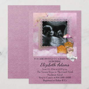 Baby shower photo Invitation