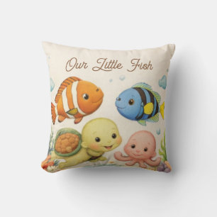 Baby Shower Pillow, Dream Big, Elephant   Gift Throw Pillow