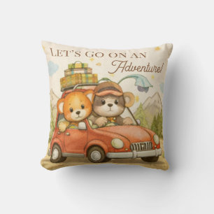 Baby Shower Pillow, Dream Big, Elephant   Gift Throw Pillow