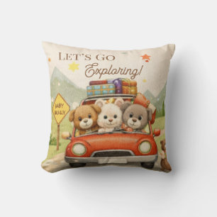 Baby Shower Pillow, Dream Big, Elephant   Gift Throw Pillow