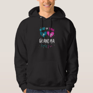 Baby Shower Pink Or Blue Grandma Loves You Gender Hoodie
