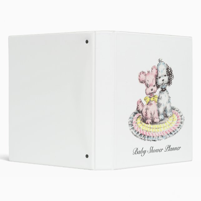 Baby Shower Planner Binder (Background)