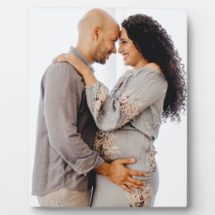 Baby Shower Pregnancy Photo Table Display Plaque