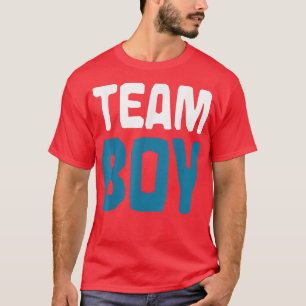 Baby Shower Pregnancy Team Boy Future Parents Gend T-Shirt