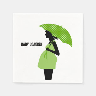  Baby Shower Pregnant  Napkin