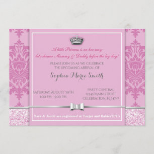 Baby Shower Princess Invitation
