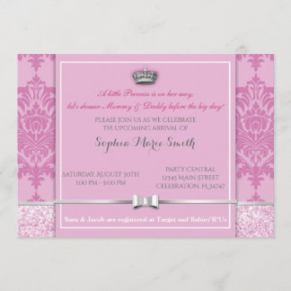 Baby Shower Princess Invitation
