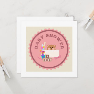 Baby Shower , Printable Invitation Card