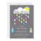 Baby Shower Rain Cloud Invitation