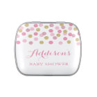 Baby shower rose chocolat Cookie Oreo couvert