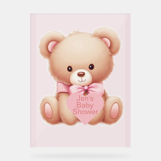 Baby shower rose ours (Recto)