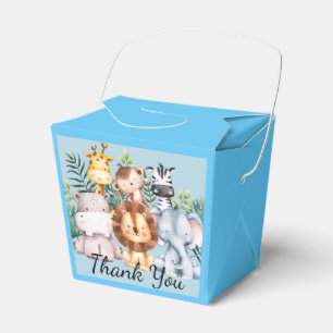 Baby Shower Safari Favour Box