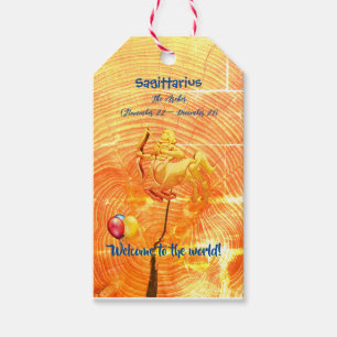 Baby Shower - Sagittarius Gift Tags