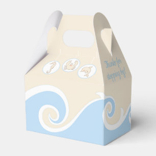 Baby Shower Sea Mobile Gable Favour Box