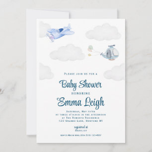 Baby Shower Shower Party Invitation 