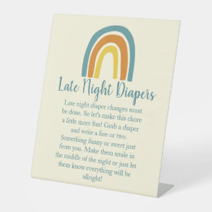 Baby Shower Sign for Games