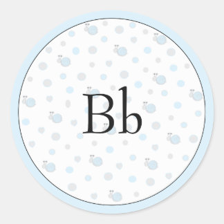 Baby Shower "Snips & Snails" Stickers 1 1/2" or 3"