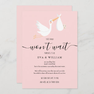 Baby Shower, Sprinkle Cancellation Card