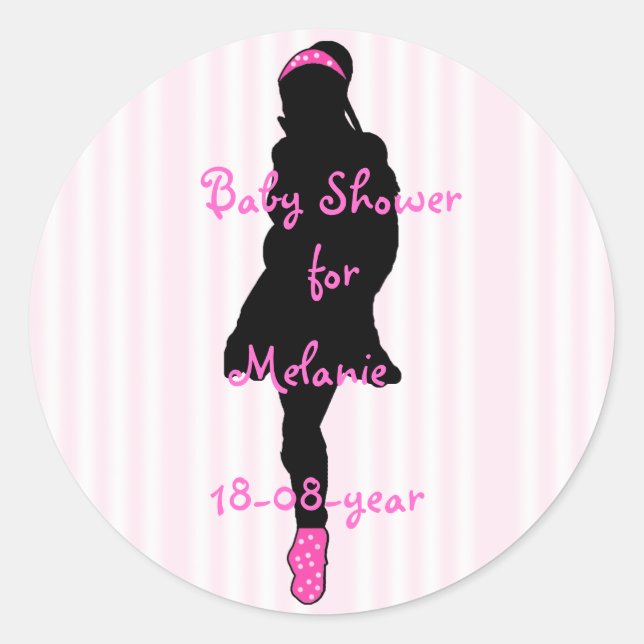 Baby Shower sticker (Front)
