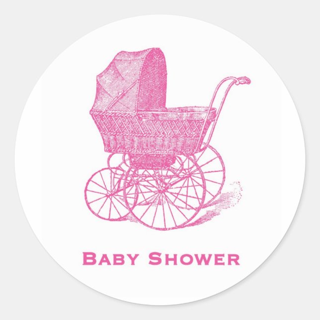 Baby Shower Stickers (Front)