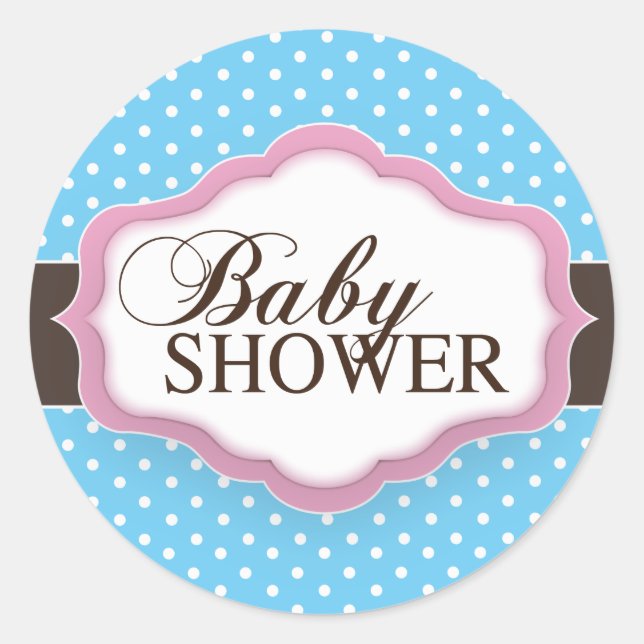 Baby Shower Stickers (Front)