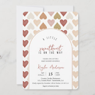 BABY SHOWER SWEETHEART Valentines invitation