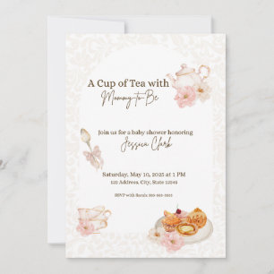 Baby Shower Tea Invitation