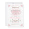 Baby Shower Tea Party- Baby Girl II Invitation
