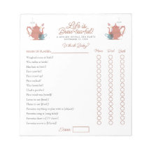 Baby Shower Tea Party Cute Minimalist Boho Neutral