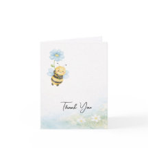 Baby Shower Thank You Card