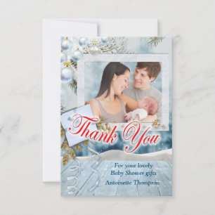 Baby Shower Thank You Card