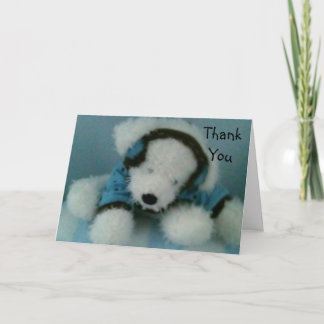 BABY SHOWER THANK YOU CARD