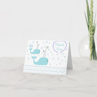 Baby Shower - thank you card (boy)