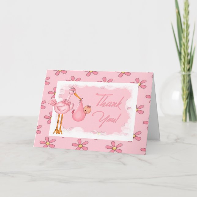 Baby Shower Thank You Note (Front)