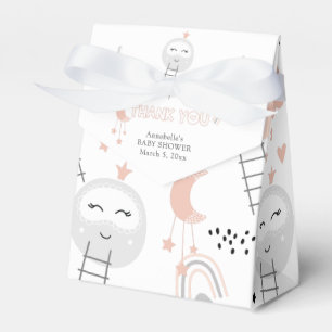 Baby Shower Thank you Pathway to the Moon Favor Box