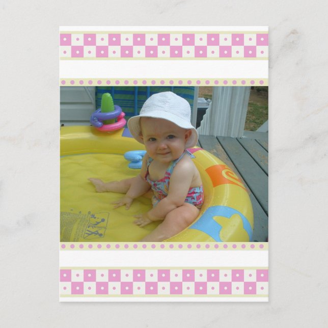 Baby Shower Thank You Postcards (Front)